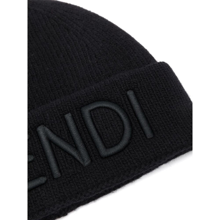 Fendi Black Hats Men