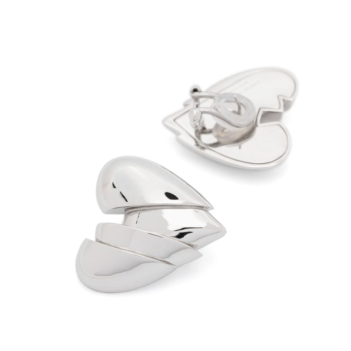 Amina Muaddi Silver Earrings Women