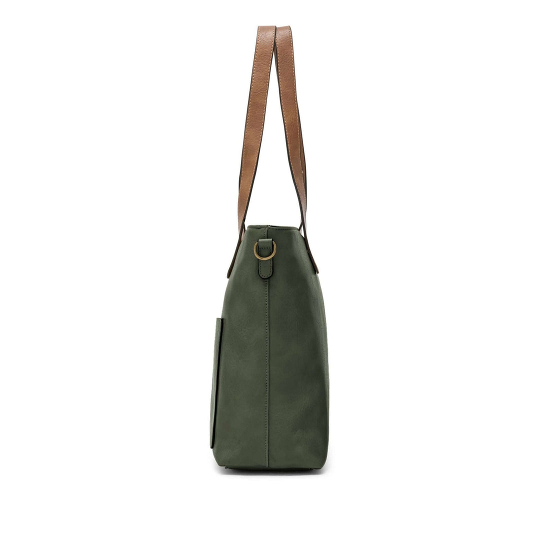 Herling green synthetic Shoulder bags