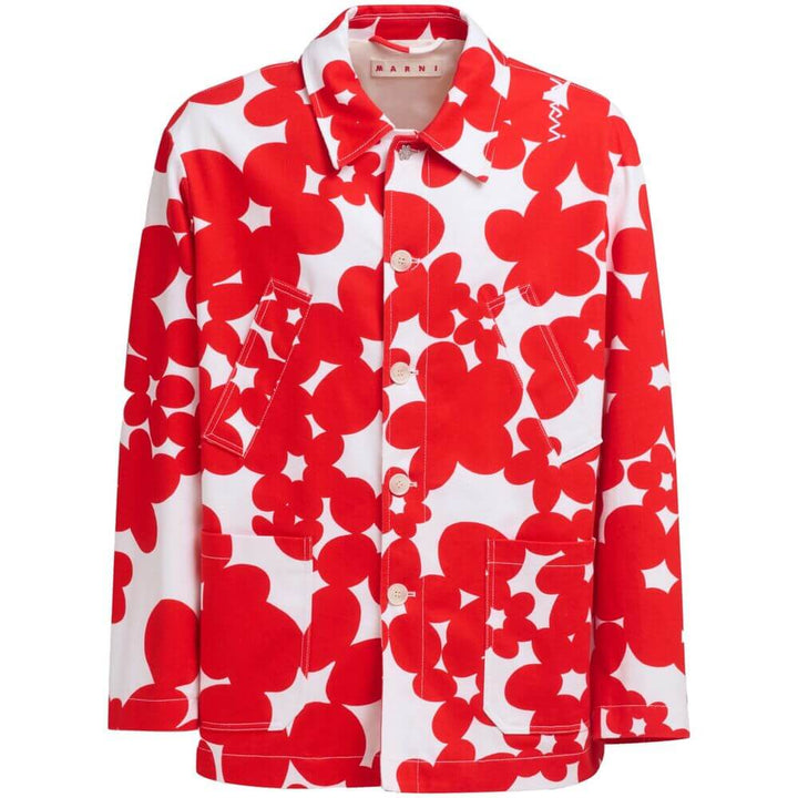Marni Red Jackets - Shirt Jackets Men