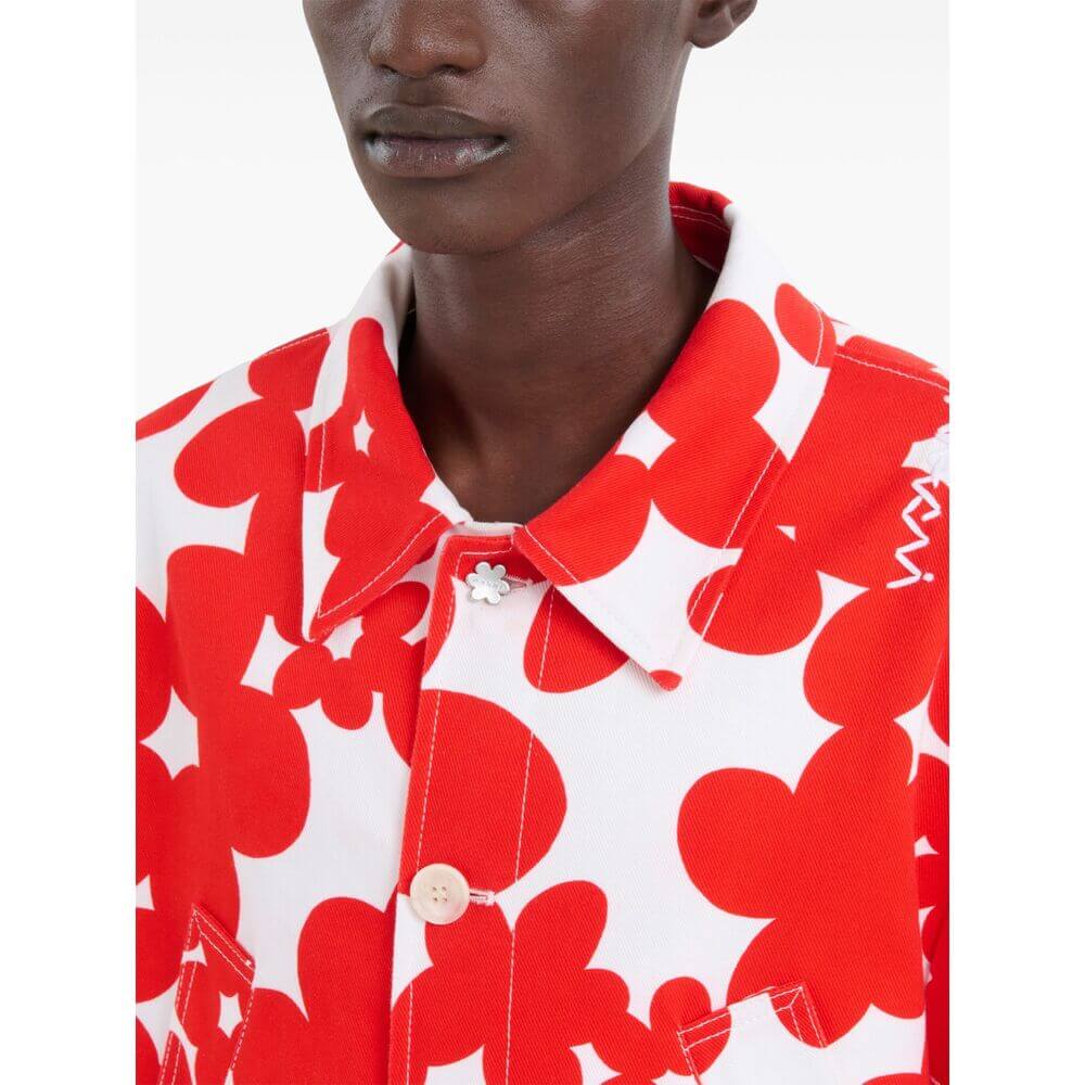 Marni Red Jackets - Shirt Jackets Men