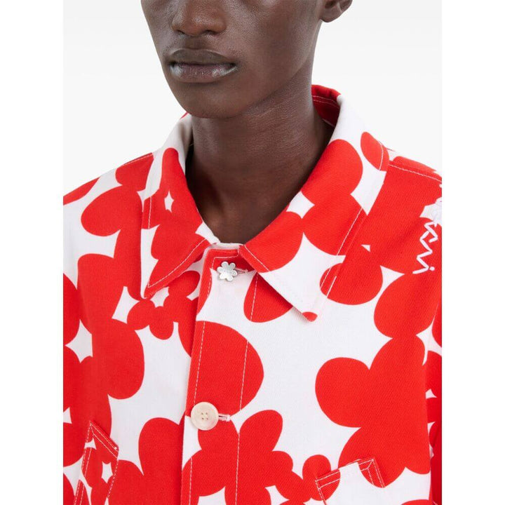 Marni Red Jackets - Shirt Jackets Men