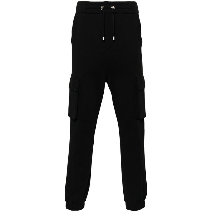 Balmain Black Trousers - Track Pants Men