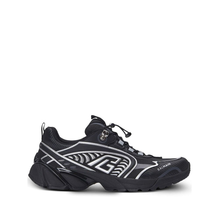 Balmain Black Trainers - Low-Tops Men
