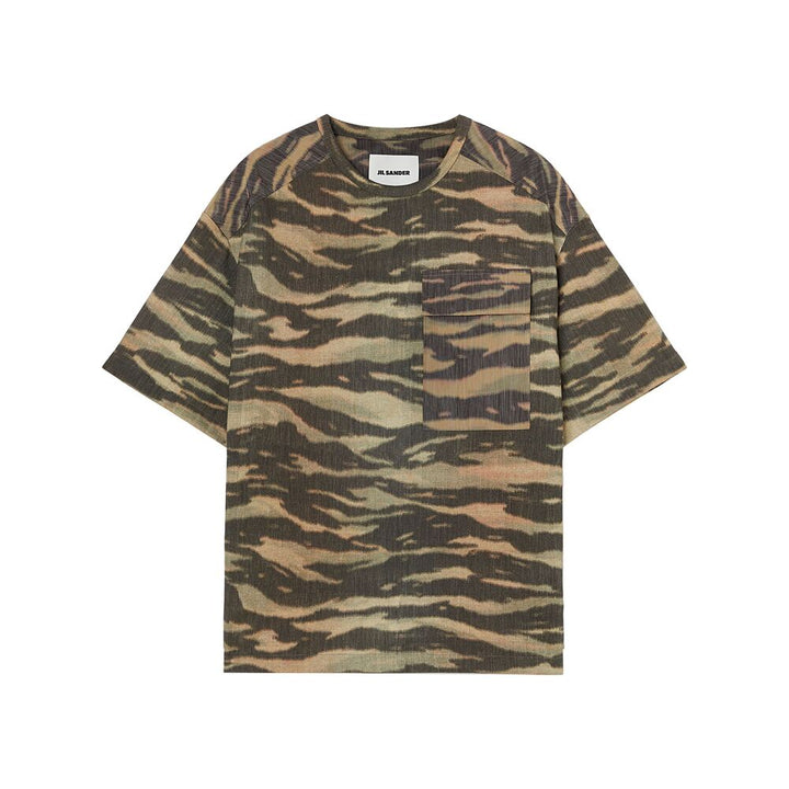 Jil Sander Green T-Shirts & Vests - T-Shirts Men