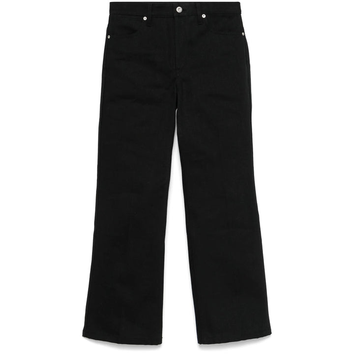 Jil Sander Black Denim - Flared Jeans Women