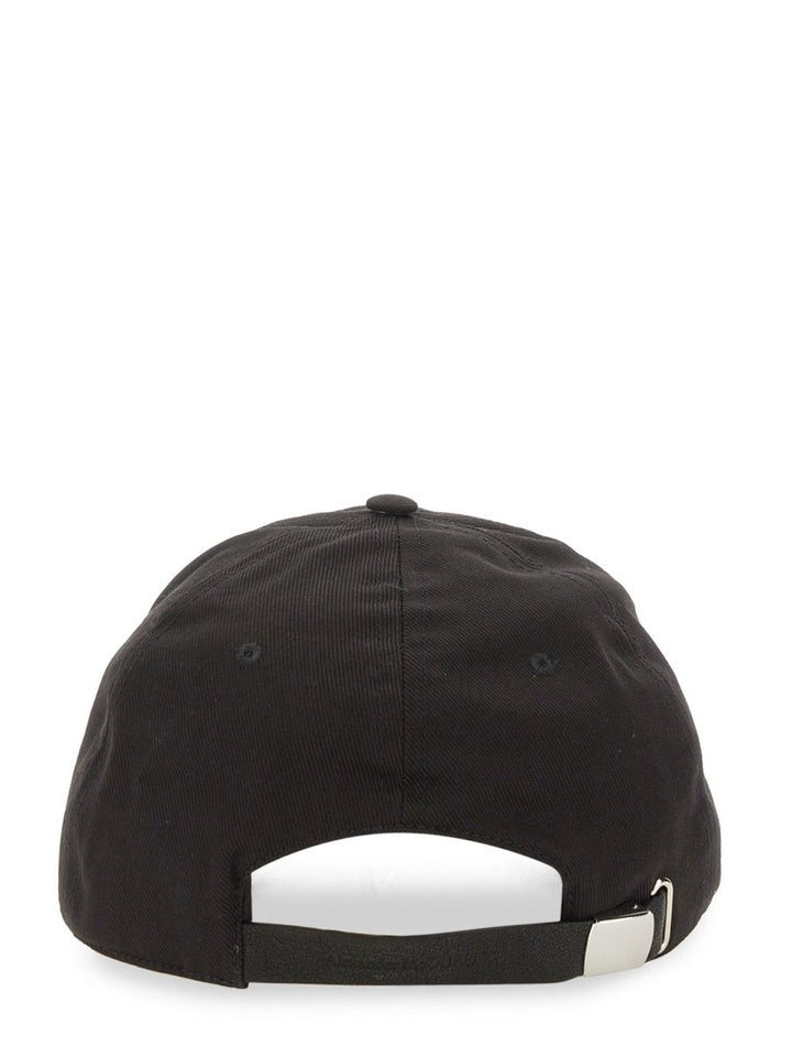 ALEXANDER MCQUEEN Premium Baseball Cap with Front Logo Embellishment