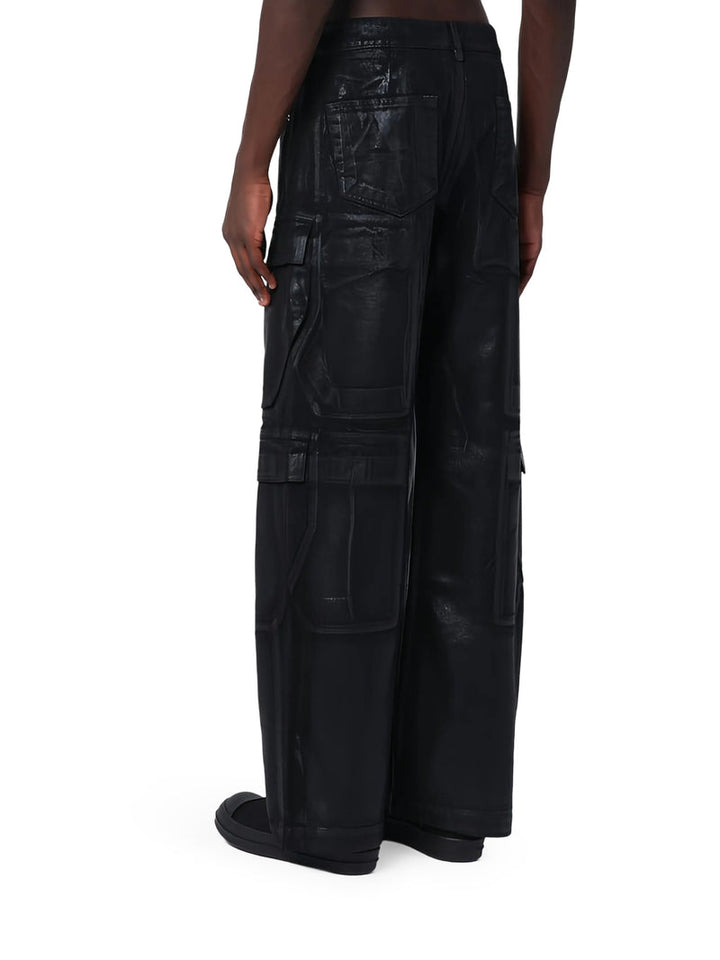 Rick Owens Men Double Cargo Jeans
