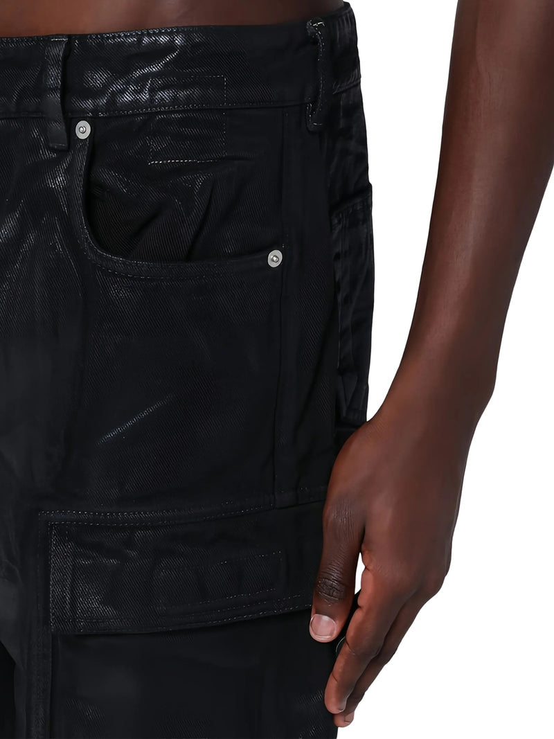 Rick Owens Men Double Cargo Jeans