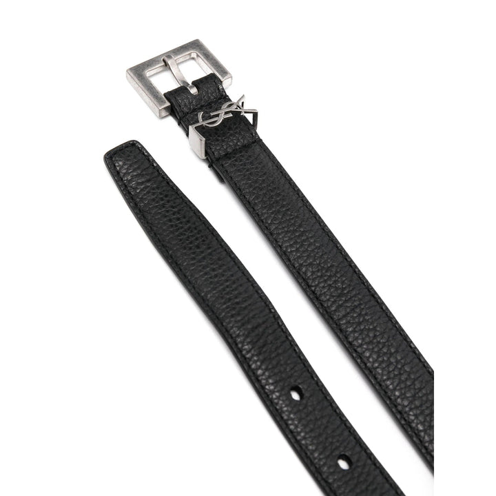 Saint Laurent Black Belts Men