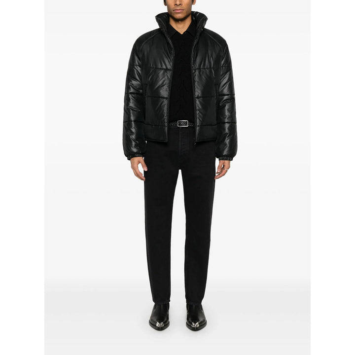 Saint Laurent Black Jackets - Padded & Down Jackets Men