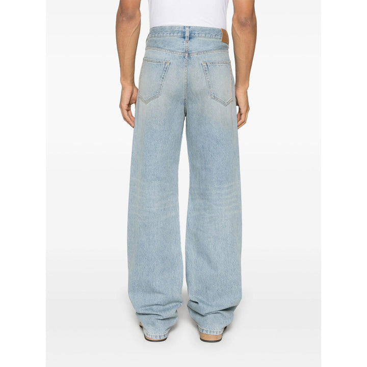 Saint Laurent Blue Denim - Regular & Straight-Leg Jeans Men