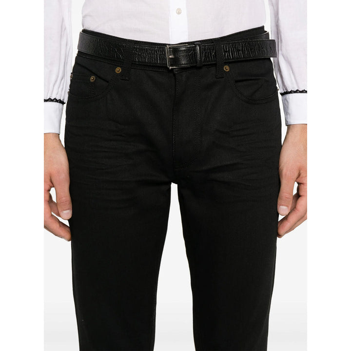 Saint Laurent Black Denim - Skinny Jeans Men