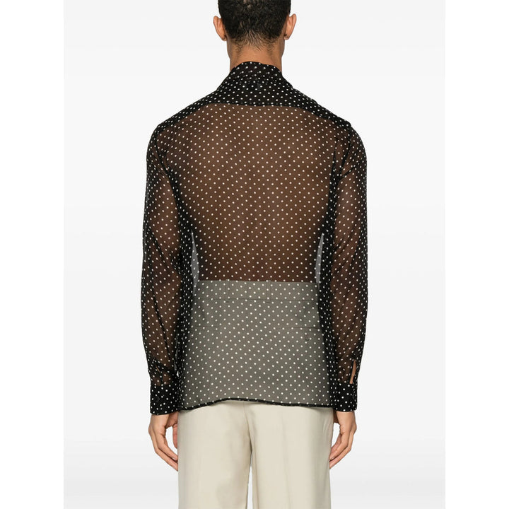 Saint Laurent Black Shirts Men