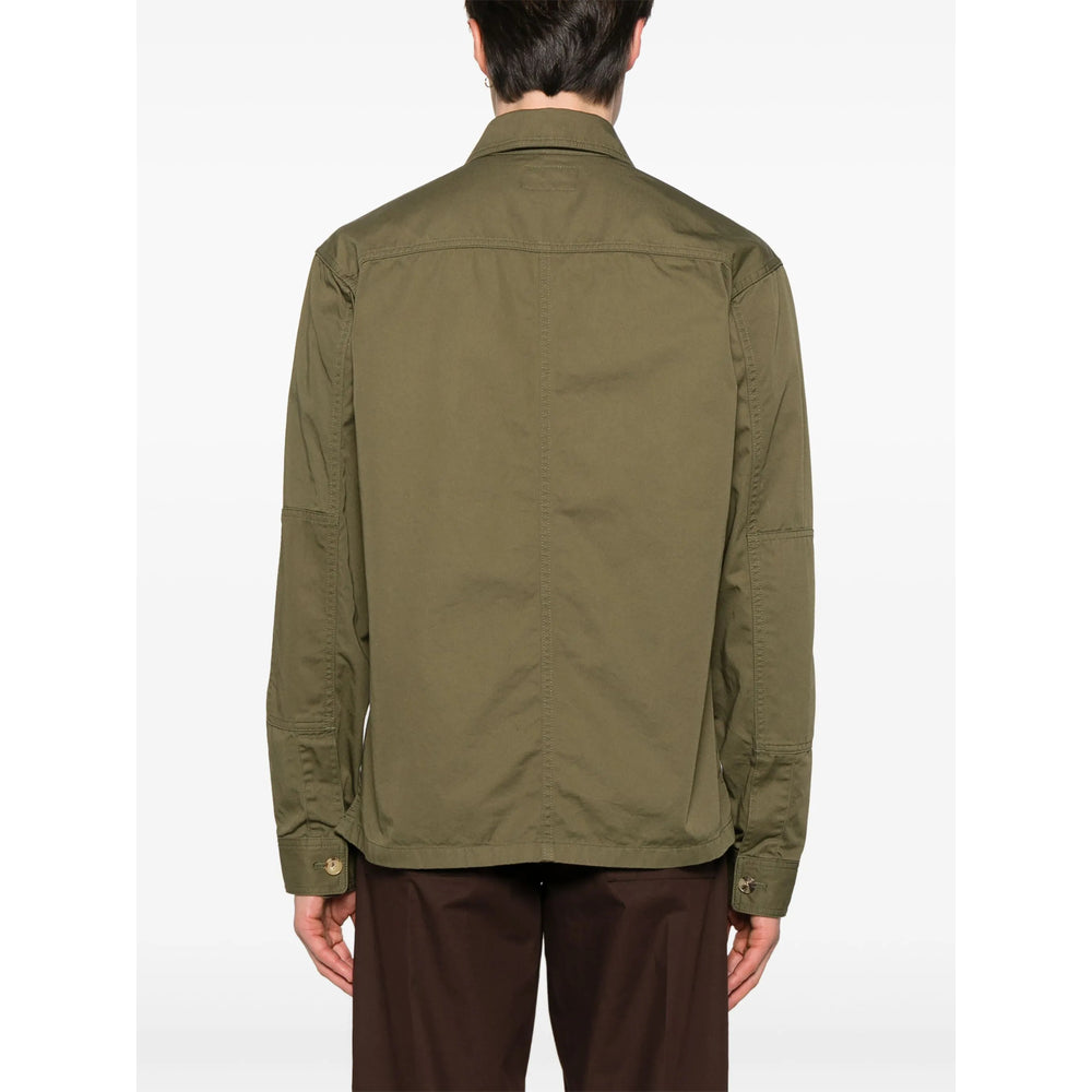 Saint Laurent Green Jackets - Shirt Jackets Men