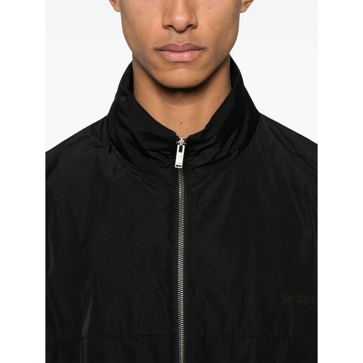 Saint Laurent Black Jackets - Lightweight Jackets Men
