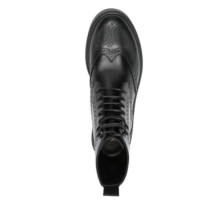 Saint Laurent Black Boots Men