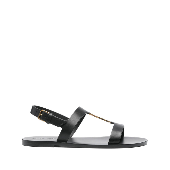 Saint Laurent Black Sandals Men