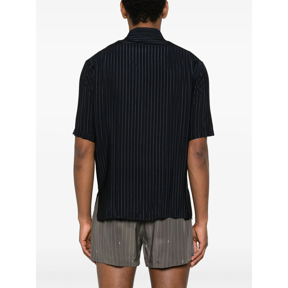 Saint Laurent Blue Shirts Men