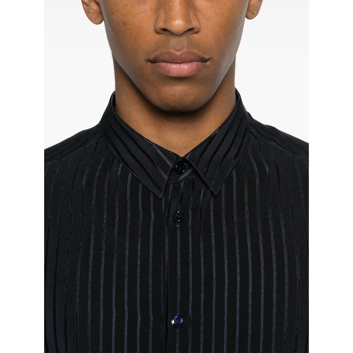 Saint Laurent Blue Shirts Men