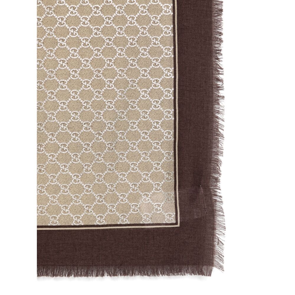 Gucci Brown Scarves Women