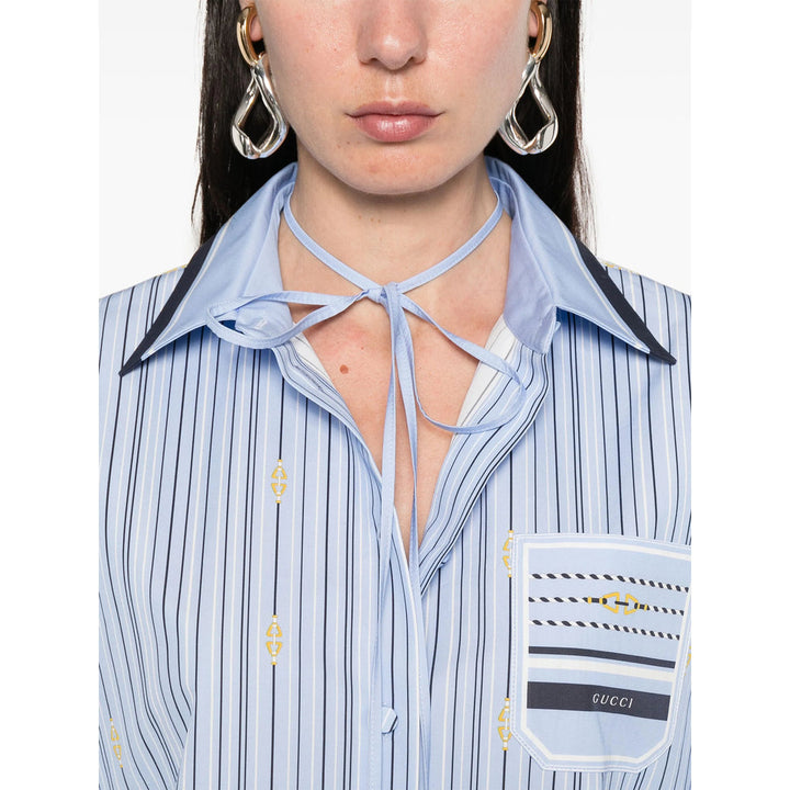Gucci Blue Tops - Shirts Women