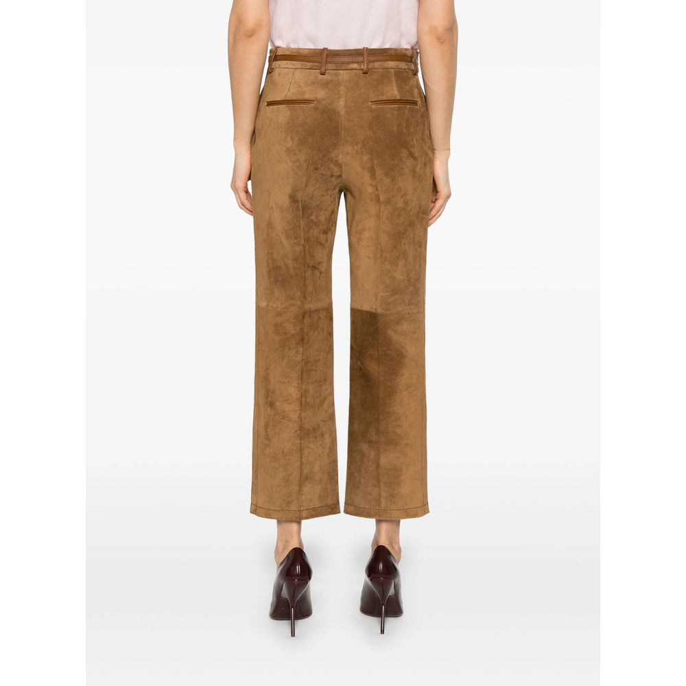Gucci Brown Trousers - Straight Trousers Women