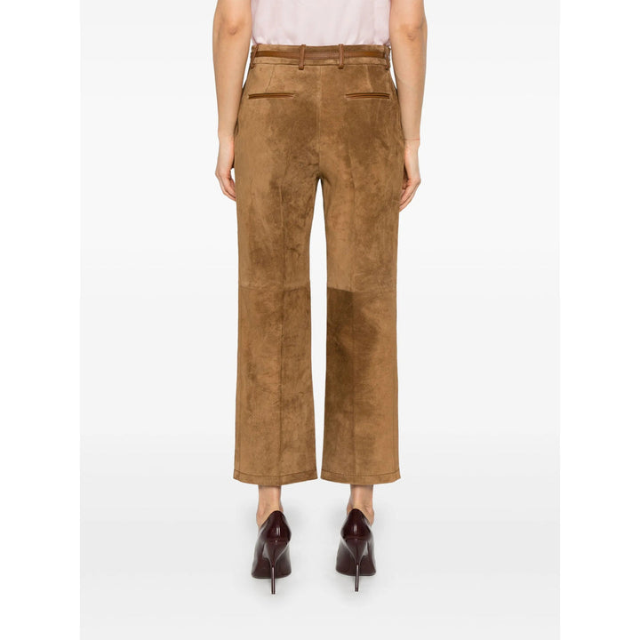 Gucci Brown Trousers - Straight Trousers Women