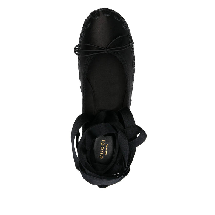 Gucci Black Ballet Flats Women