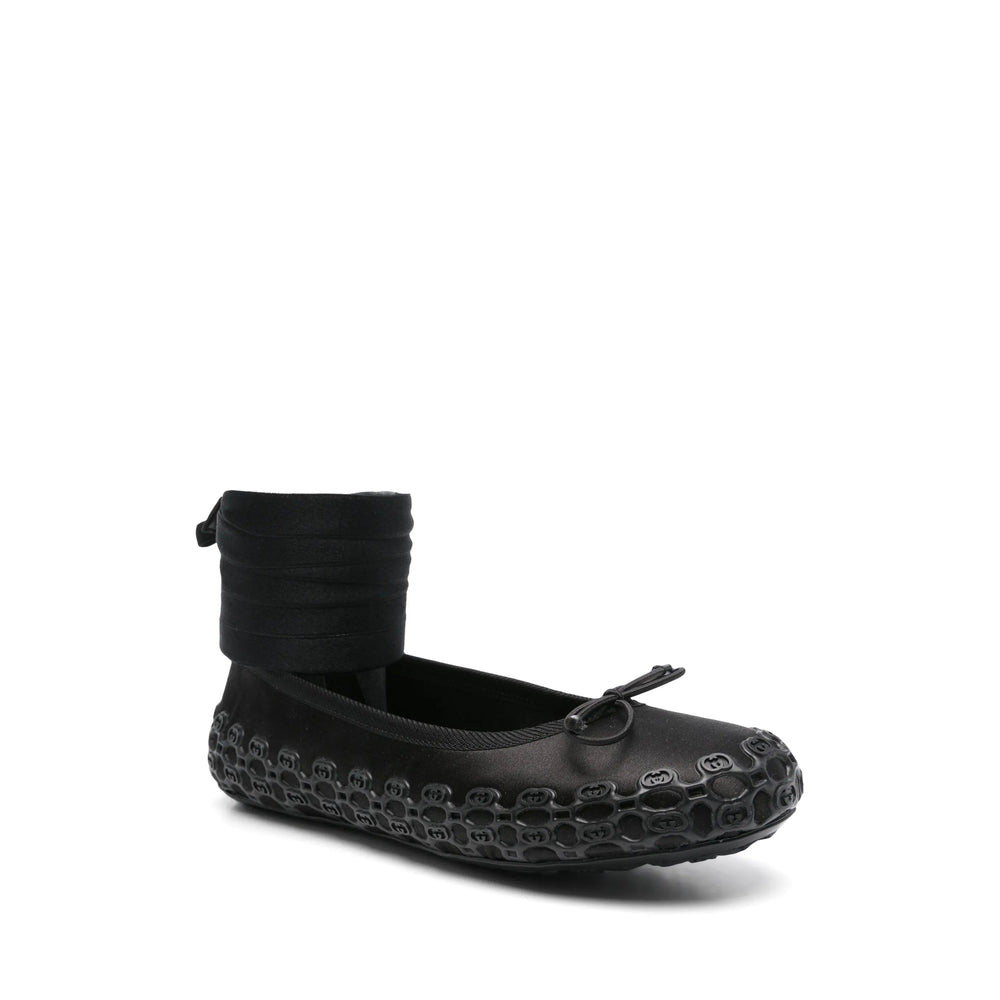 Gucci Black Ballet Flats Women