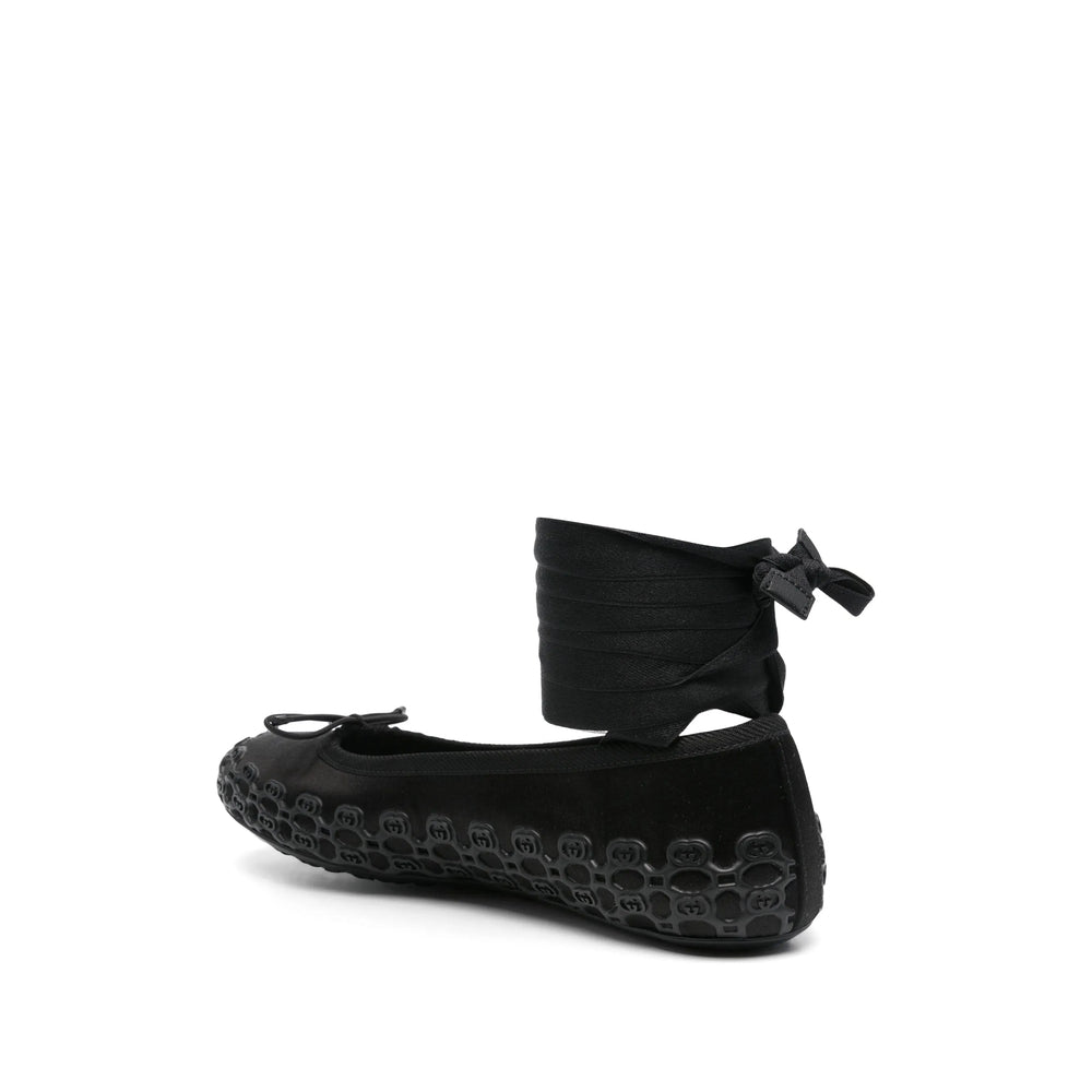 Gucci Black Ballet Flats Women