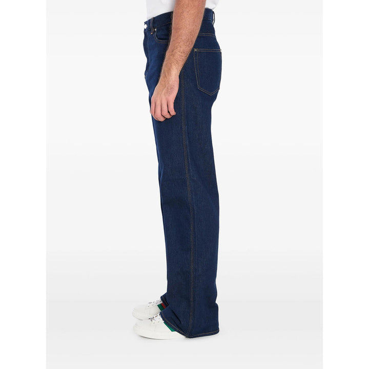 Gucci Blue Denim - Wide-Leg Jeans Men