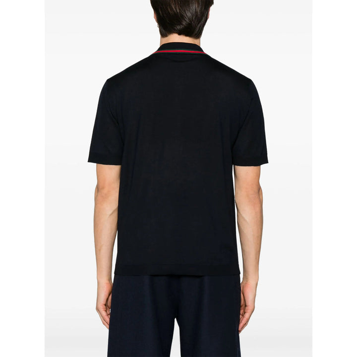 Gucci Blue Polo Shirts Men
