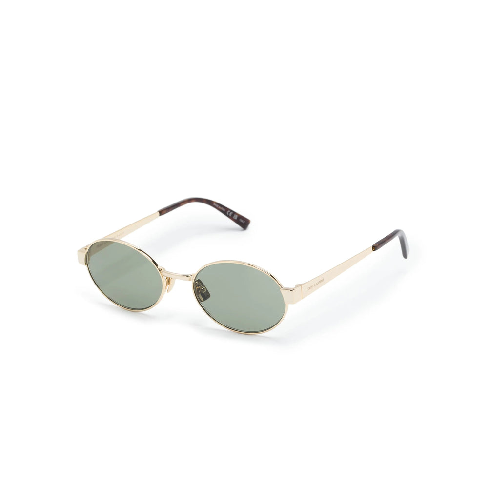 Saint Laurent Gold Sunglasses Women