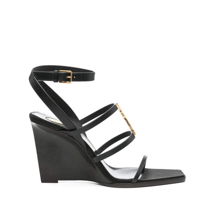 Saint Laurent Black Sandals Women