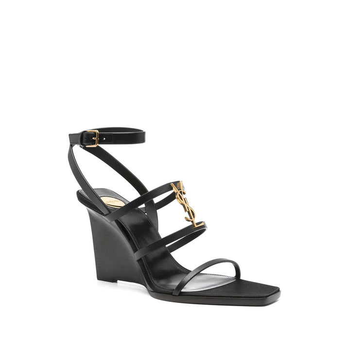 Saint Laurent Black Sandals Women