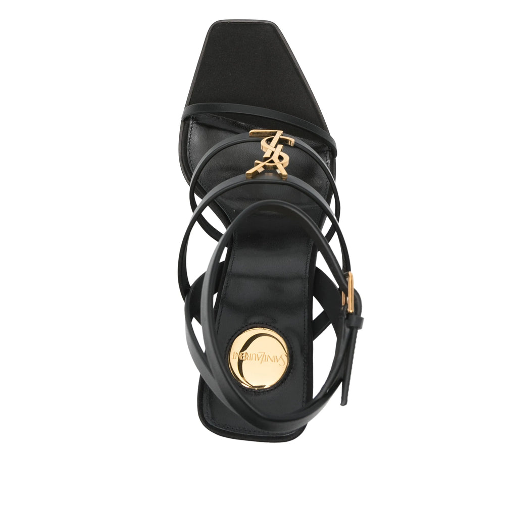 Saint Laurent Black Sandals Women