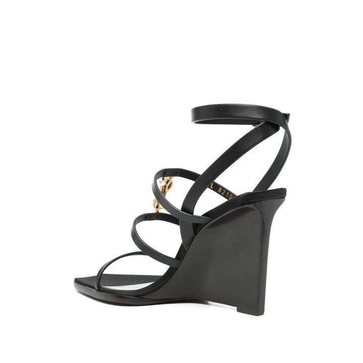 Saint Laurent Black Sandals Women