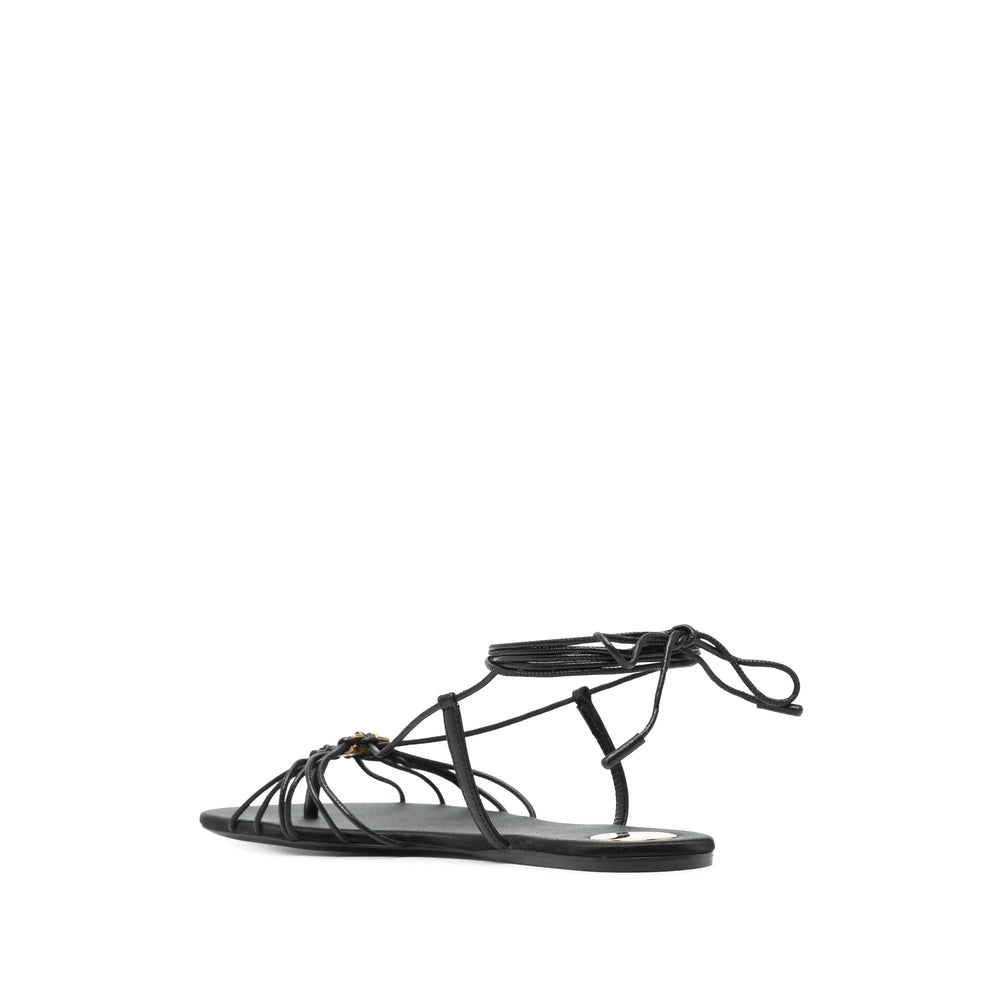 Saint Laurent Black Sandals Women