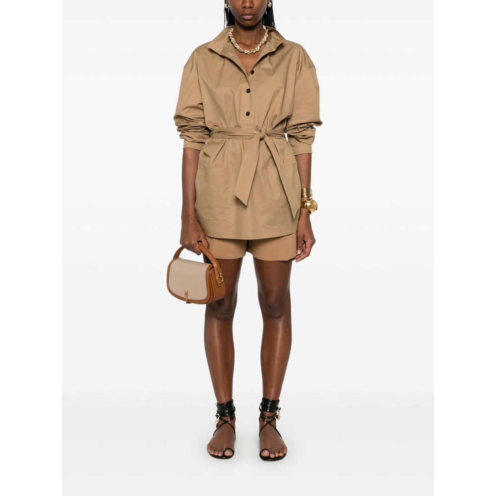 Saint Laurent Brown Tops - Blouses Women