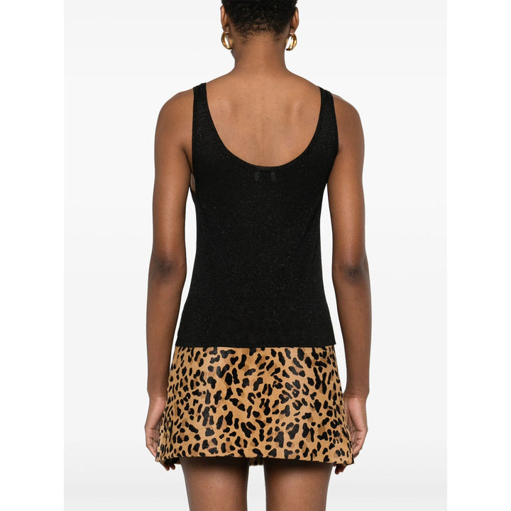 Saint Laurent Black Tops - Vests & Tank Tops Women