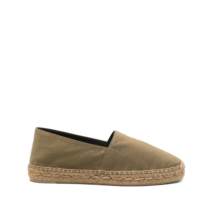 Saint Laurent Green Espadrilles Women