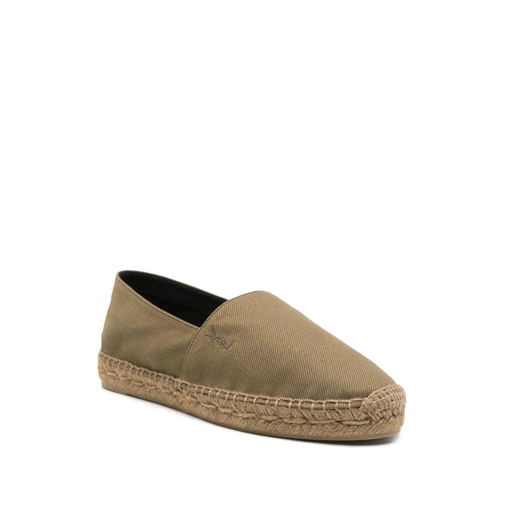 Saint Laurent Green Espadrilles Women