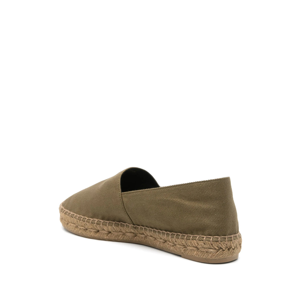 Saint Laurent Green Espadrilles Women