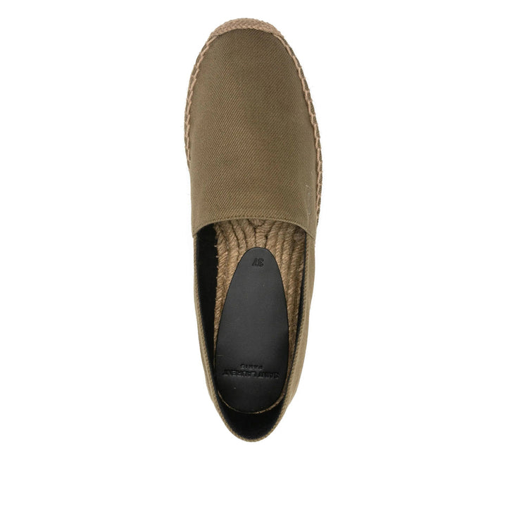 Saint Laurent Green Espadrilles Women