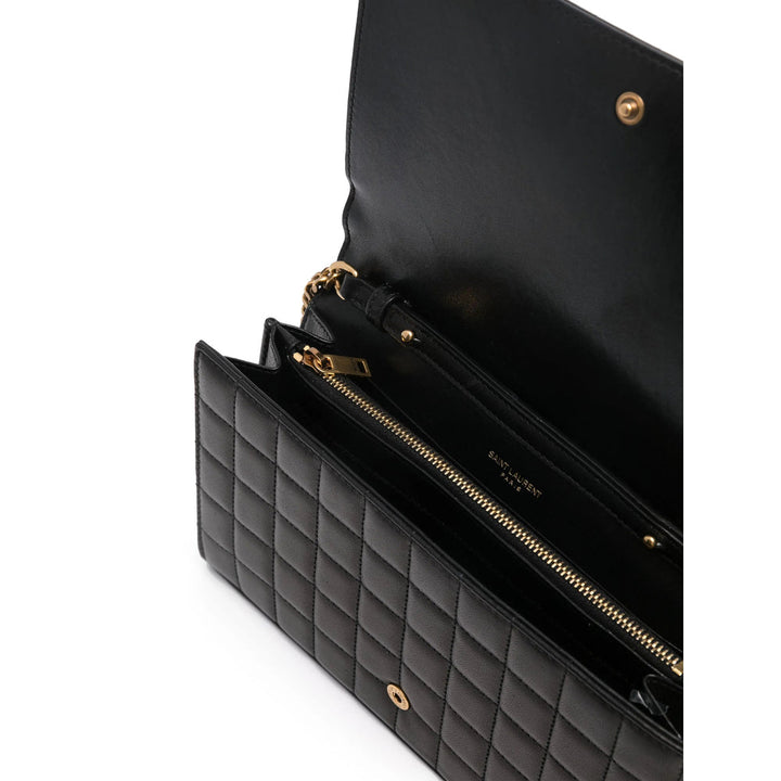 Saint Laurent Black Clutch Bags Women