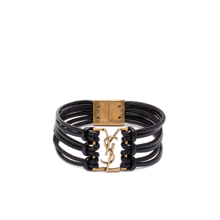 Saint Laurent Black Bracelets Women