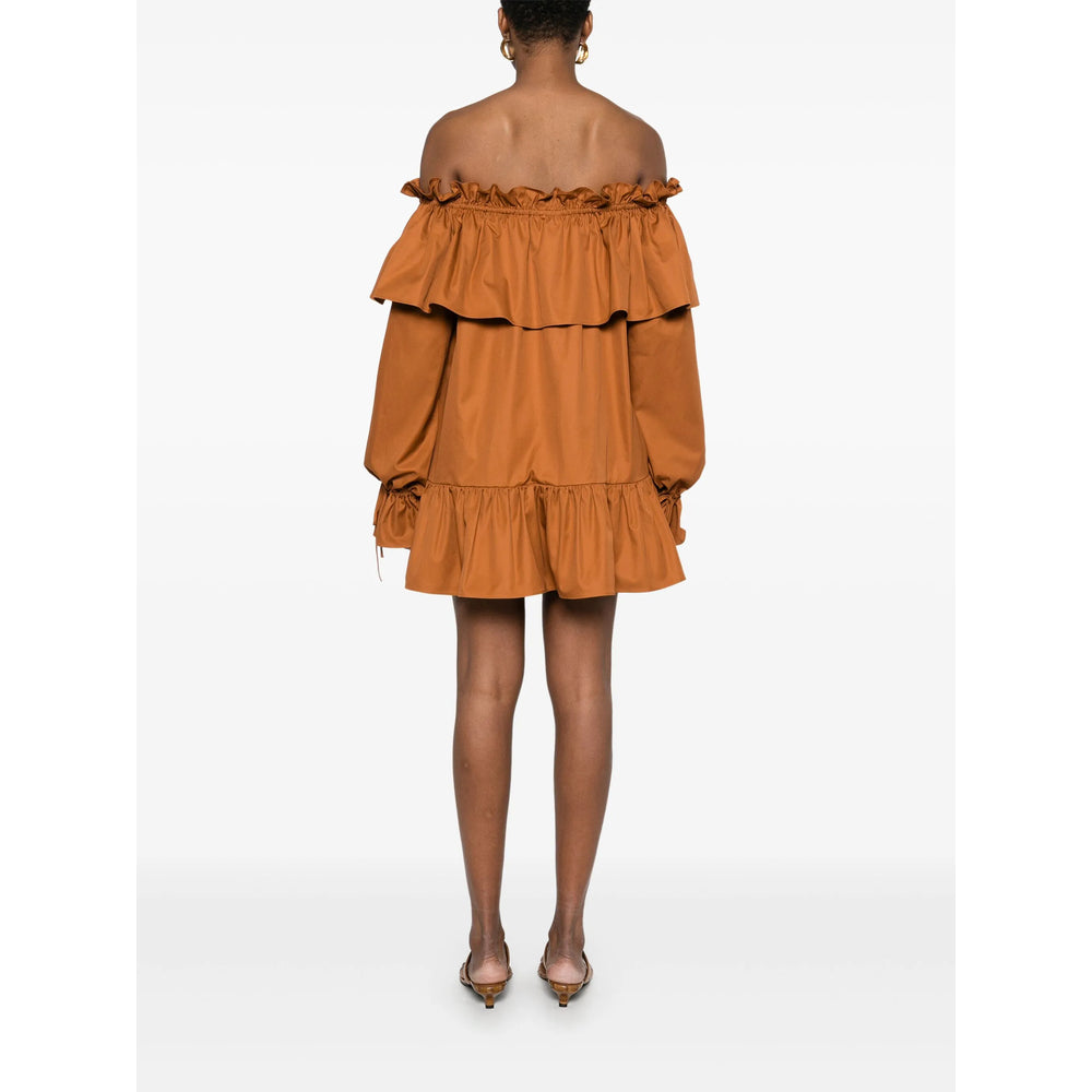 Saint Laurent Brown Dresses - Day Dresses Women