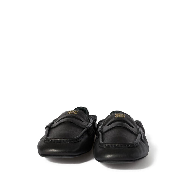 Miu Miu Black Loafers Women