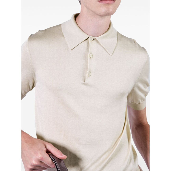 Prada Neutrals Polo Shirts Men